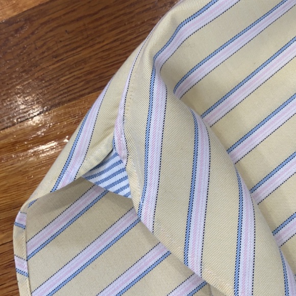 Lands’ End short sleeves men shirt, size 17.5 - Picture 9 of 12